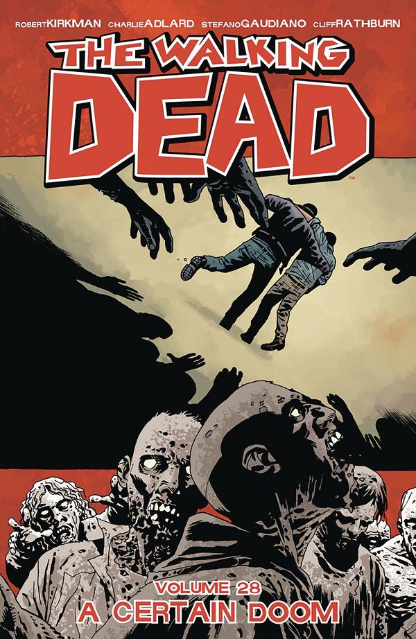 Walking Dead Vol. 28 A Certain Doom cover by Dave Stewart