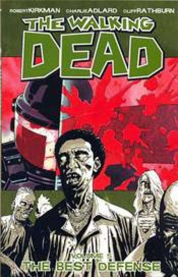 Walking Dead Vol. 05 Best Defense cover by Charlie Adlard