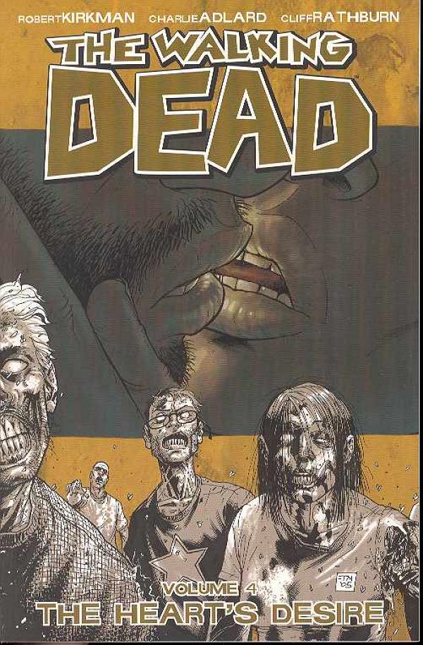  Walking Dead Vol. 04 Hearts Desire cover by Charlie Adlard