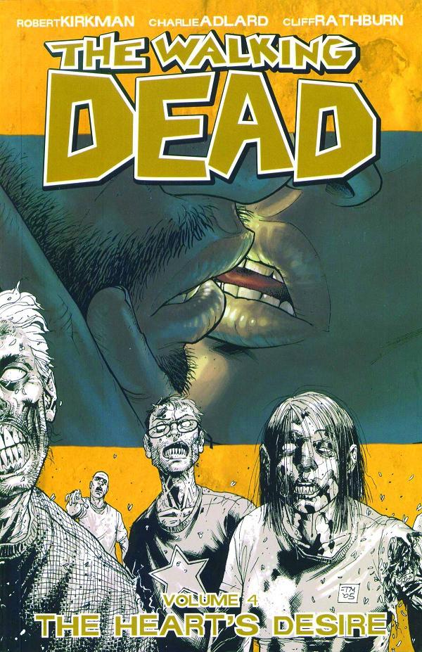 Walking Dead Vol. 04 Hearts Desire cover by Charlie Adlard