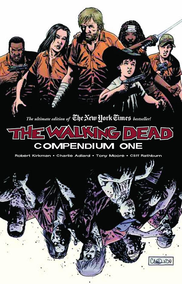 Walking Dead Compendium Vol. 01 cover by Charlie Adlard
