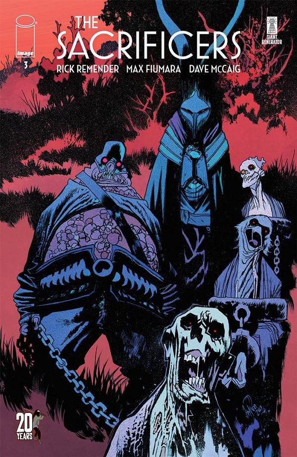 Sacrificers #3 CVR D TWD 20TH ANNV HARREN cover