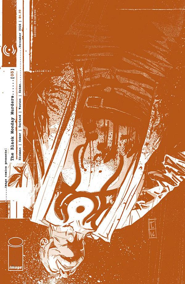 Black Monday Murders #3 cover by Tomm Coker