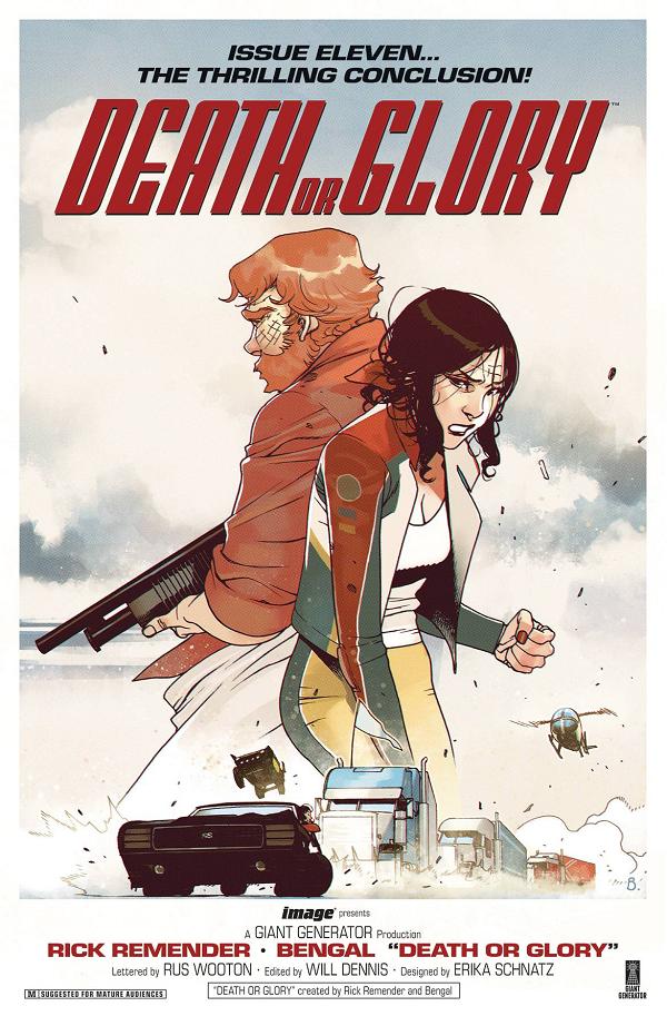 Death Or Glory #11 CVR A BENGAL (MR) cover