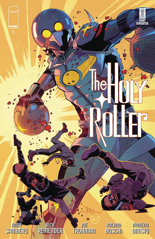 Holy Roller #5 CVR A BOSCHI & DINISIO cover