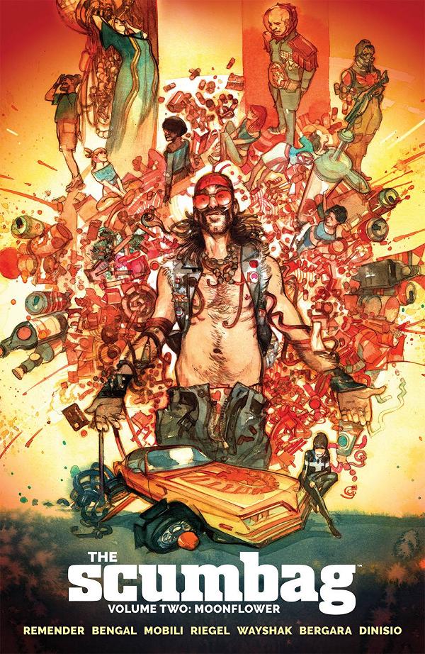 Scumbag Vol. 02 cover by Greg Tocchini