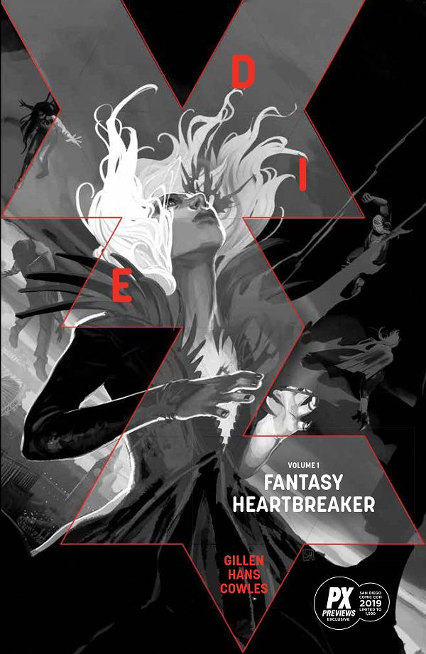 Sdcc 2019 Die Vol. 01 Fantasy Heartbreaker cover by Stephanie Hans