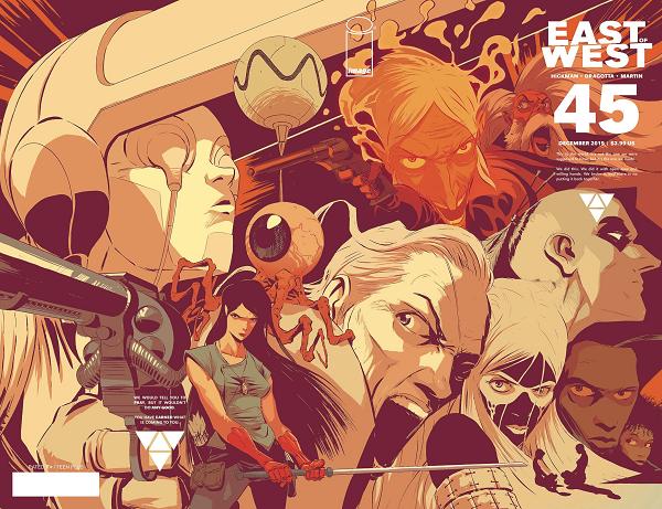 East Of West #45  cover