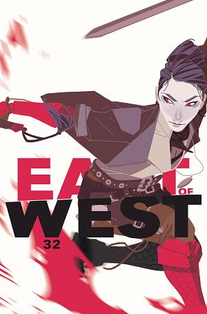 East Of West #32 CVR B CVR B WOMENS HISTORY MONTH CHARITY cover