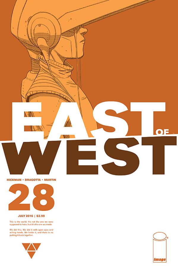 East Of West #28  cover