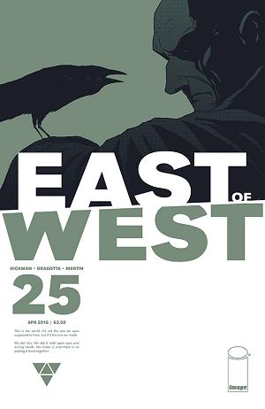 East Of West #25 CVR A DRAGOTTA cover