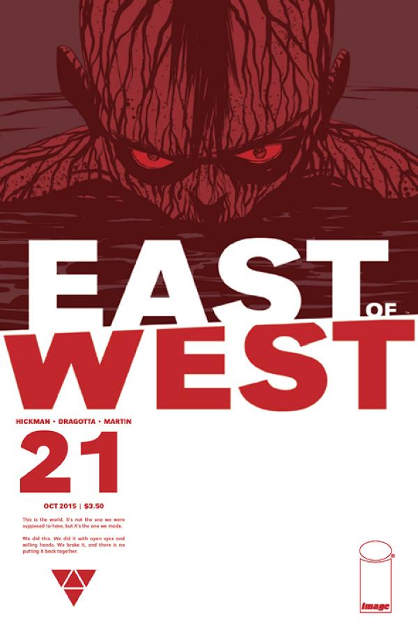 East Of West #21  cover