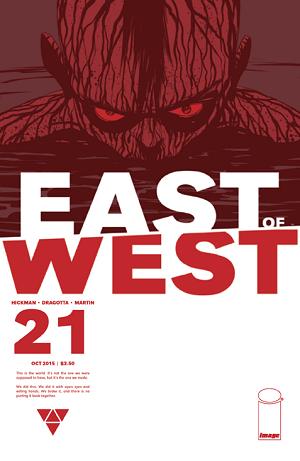 East Of West #21  cover