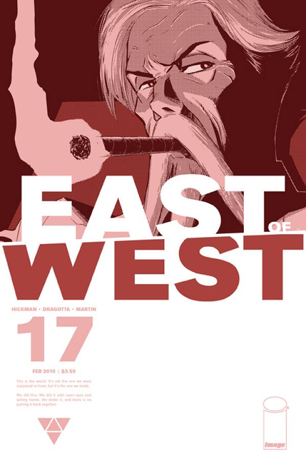 East Of West #17  cover