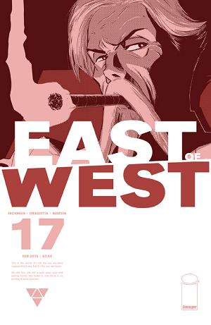 East Of West #17  cover