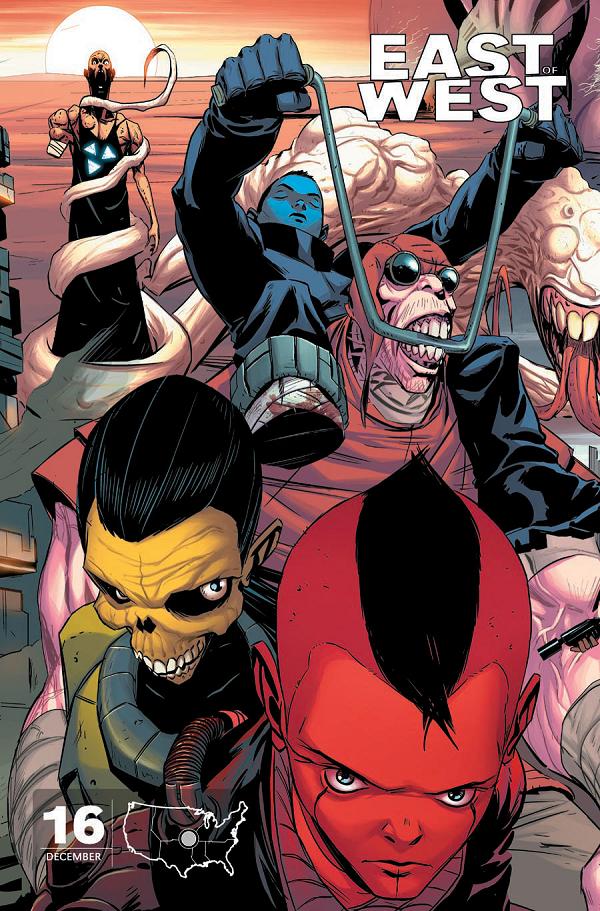 East Of West #16 CVR E KINGDOM cover