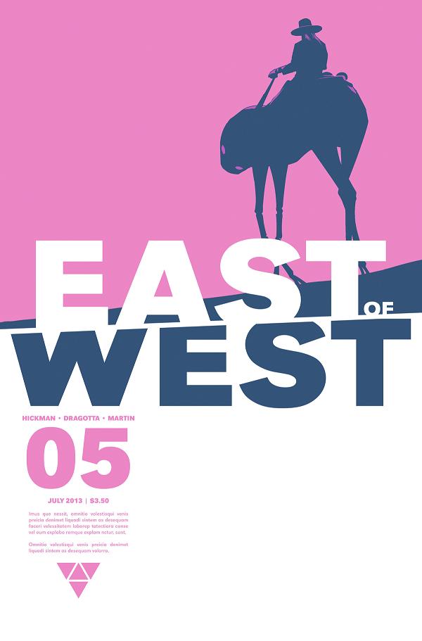 East Of West #5  cover