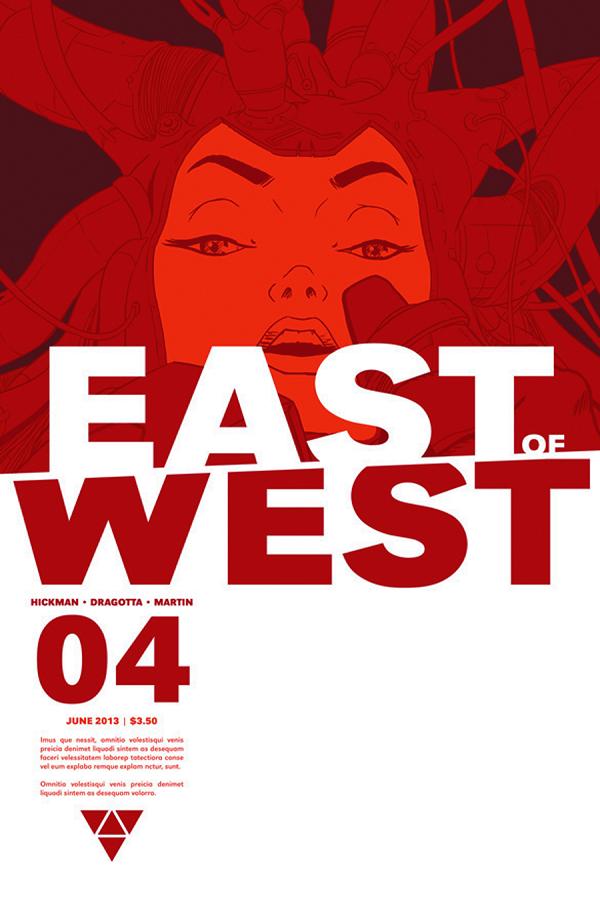 East Of West #4  cover