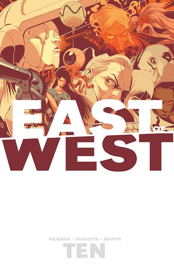 East Of West Vol. 10 cover by Nick Dragotta