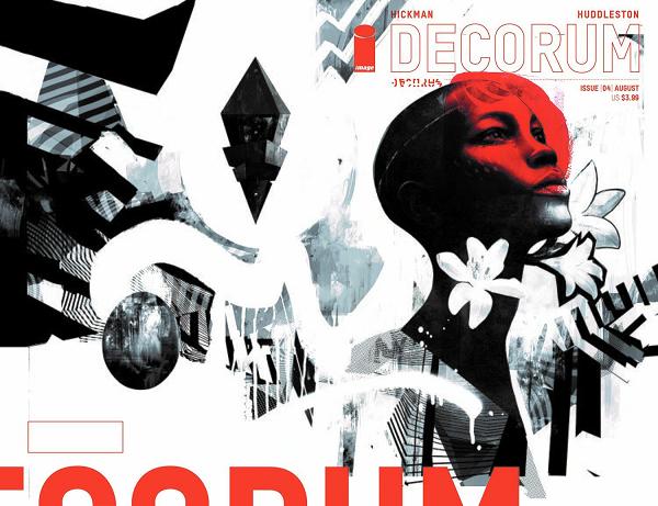 Decorum #4 cover by Mike Huddleston