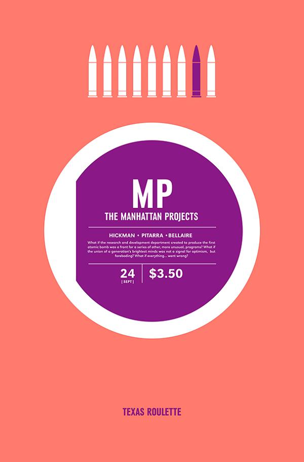 Manhattan Projects #24 cover by Nick Pitarra