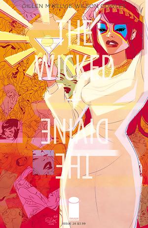 Wicked & Divine #28 CVR B CHARRETIER (MR) cover