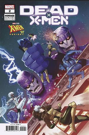 Dead X-Men #2 MICHELE BANDINI X-MEN 97 HOMAGE cover