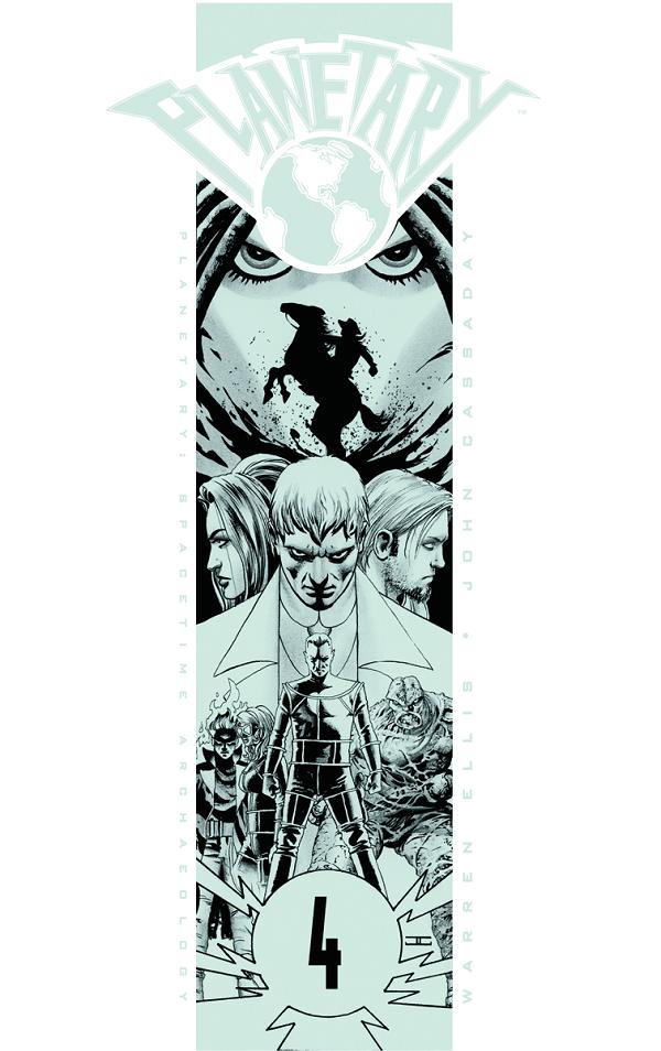 Planetary Vol. 04 Spacetime Archaeology cover by John Cassaday