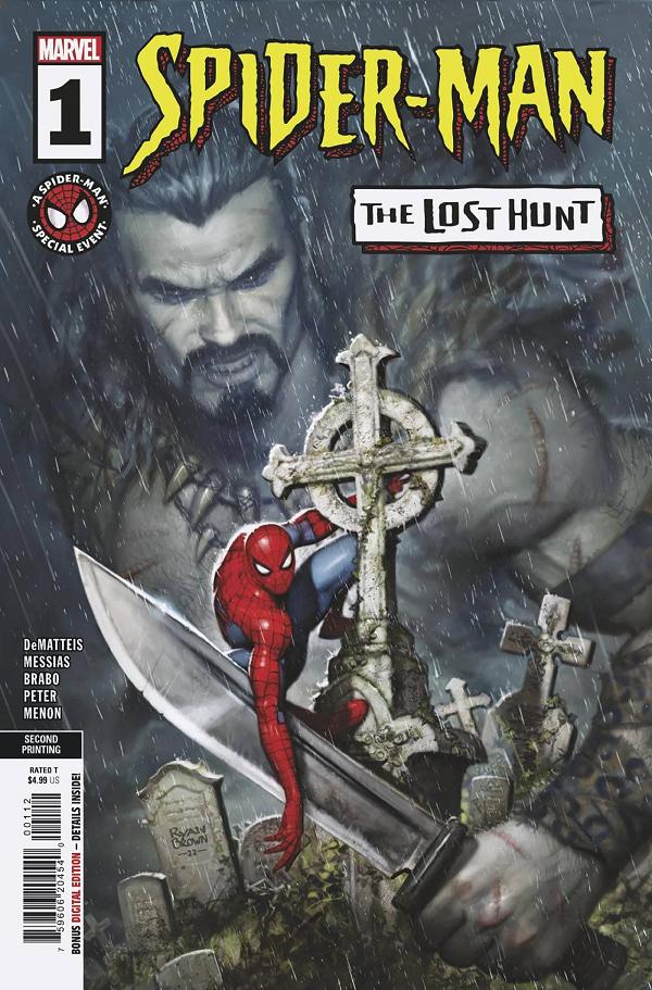Spider-Man: Lost Hunt #1 (OF 5) 2ND PTG RYAN BROWN cover