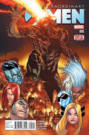 Extraordinary X-Men #5 cover