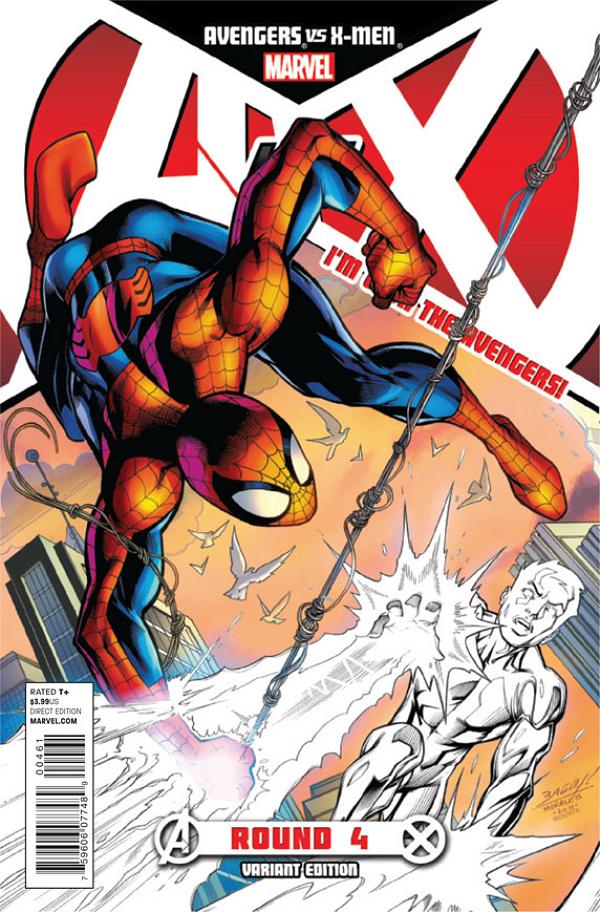 Avengers Vs X-Men #4 variant cover by Jim Cheung