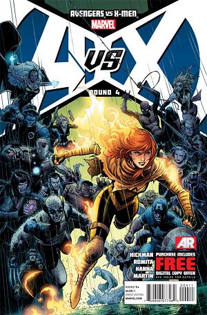 Avengers Vs X-Men #4 cover