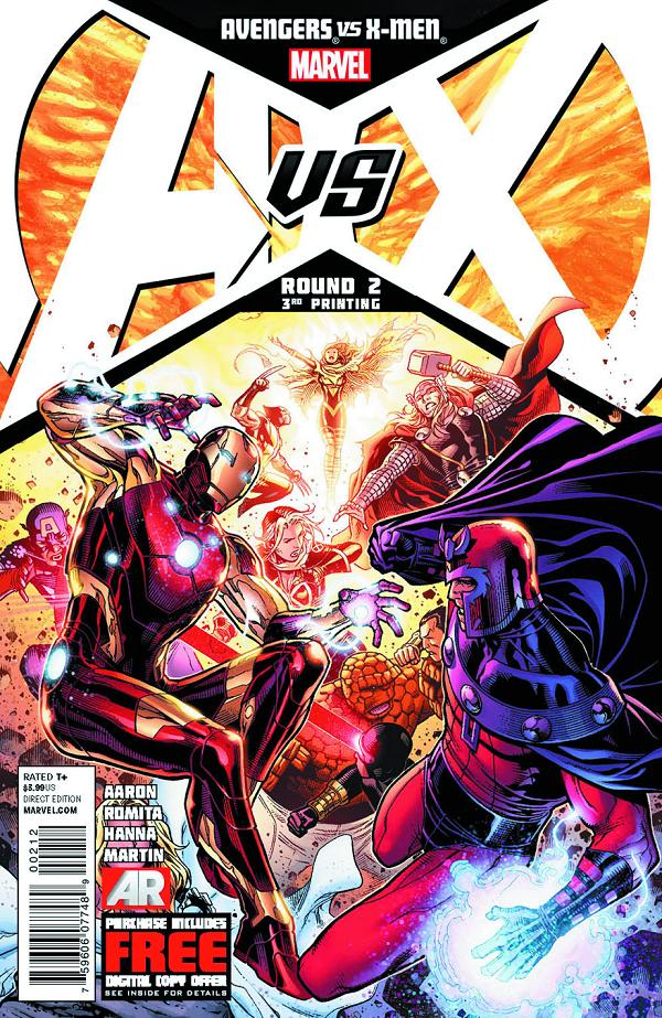 Avengers Vs X-Men #2 (OF 12) 3RD PTG CHEUNG cover