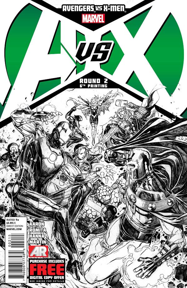 Avengers Vs X-Men #2 variant cover by Jim Cheung