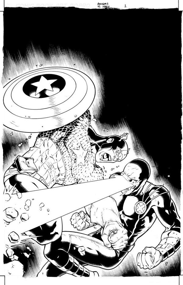 Avengers Vs X-Men #1 (OF 12) STEGMAN SKETCH cover