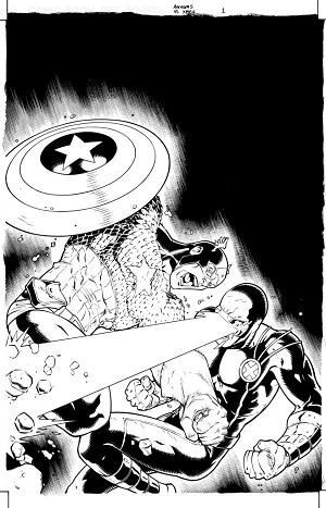 Avengers Vs X-Men #1 (OF 12) STEGMAN SKETCH cover