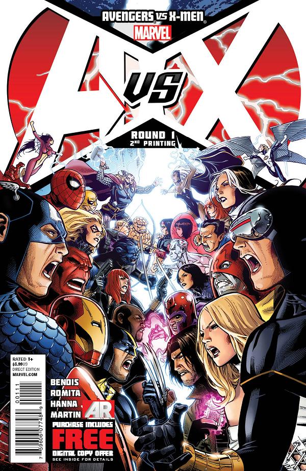 Avengers Vs X-Men #1 (OF 12) 2ND PTG CHEUNG cover