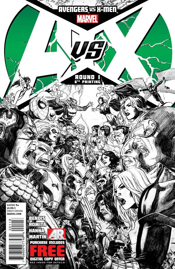 Avengers Vs X-Men #1 variant cover by Jim Cheung