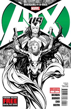 Avengers Vs X-Men #0 (OF 12) 6TH PTG CHO cover