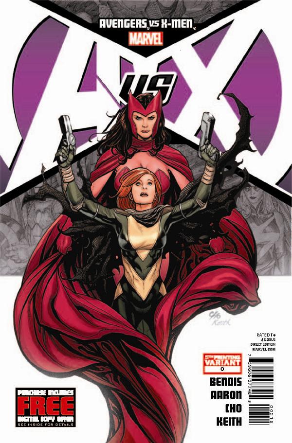 Avengers Vs X-Men #0 variant cover by Frank Cho