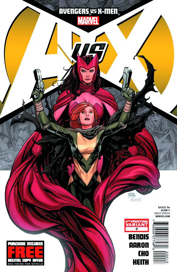 Avengers Vs X-Men #0 variant cover by Frank Cho