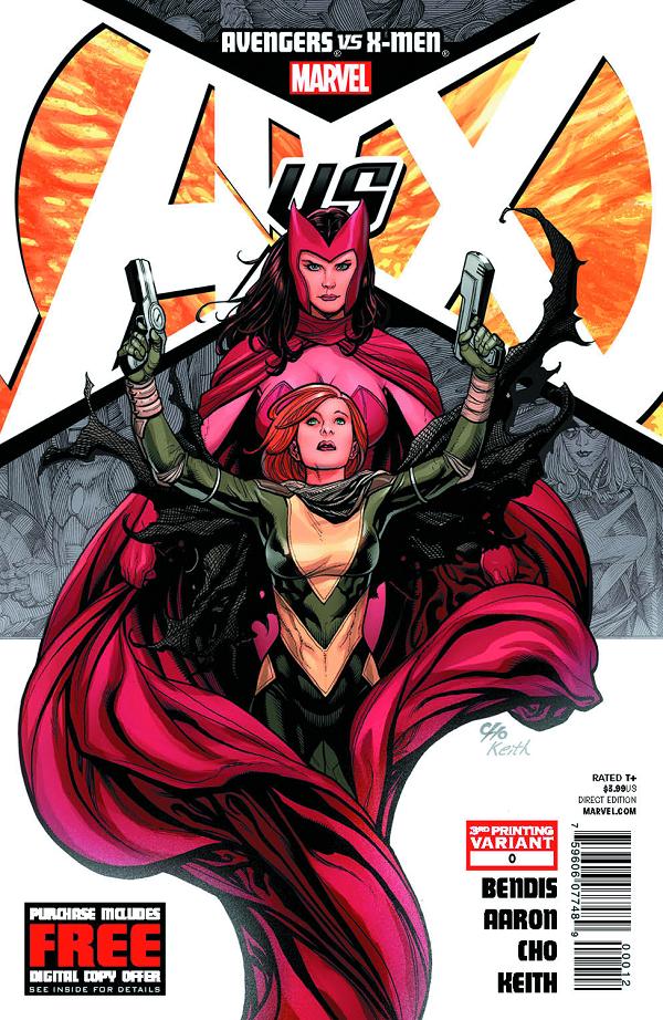Avengers Vs X-Men #0 (OF 12) 3RD PTG CHO cover