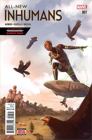 All New Inhumans #7 cover