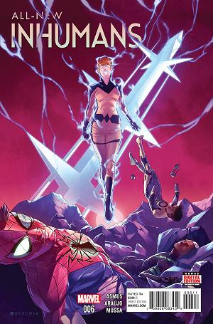 All New Inhumans #6 cover