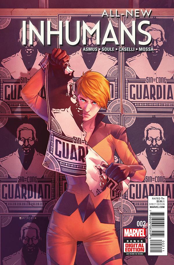 All New Inhumans #2  cover