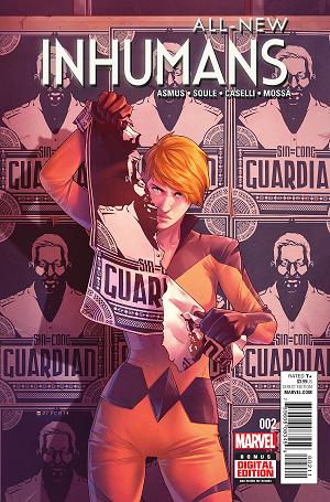 All New Inhumans #2 cover