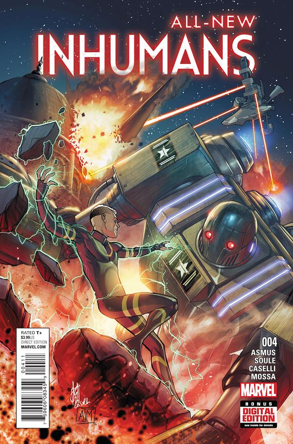All New Inhumans #4  cover