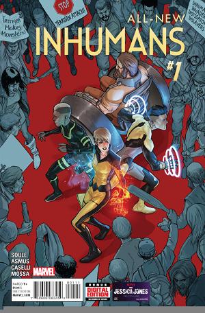 All New Inhumans #1 cover