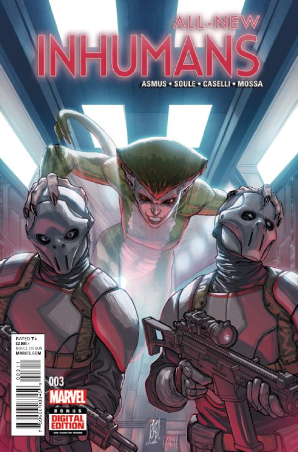All New Inhumans #3  cover