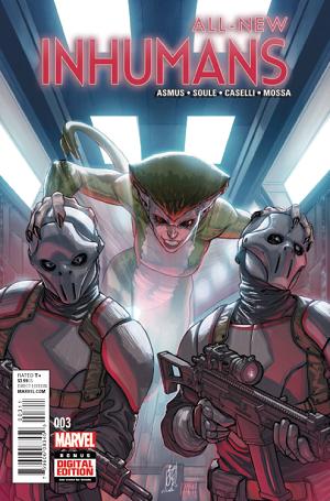All New Inhumans #3 cover
